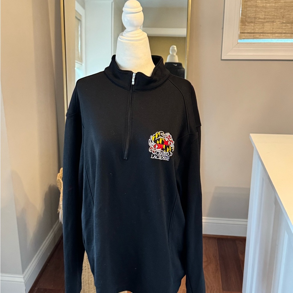 Nike Black Crabs 🦀 Lacrosse Golf Pullover